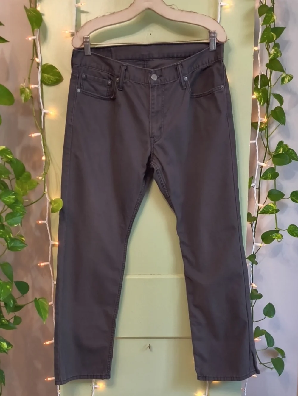 Men's Levi's White Tab Grey Wash 514 W34 L30